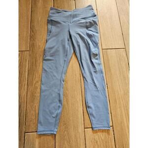 Fabletics PureLuxe High-Waist Leggings XS Blue Seamless Soft Stretch Yoga Pants